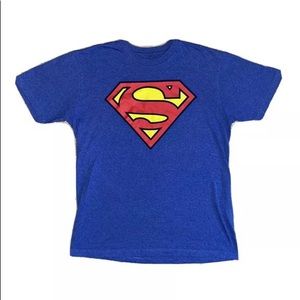 New DC Comics Superman blue shirt men’s medium